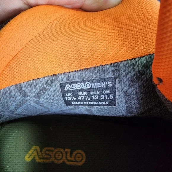 ASOLO Shiraz GV Mid GTX Waterproof Hiking Backpacking Boots Men's US 13 - Picture 7 of 7